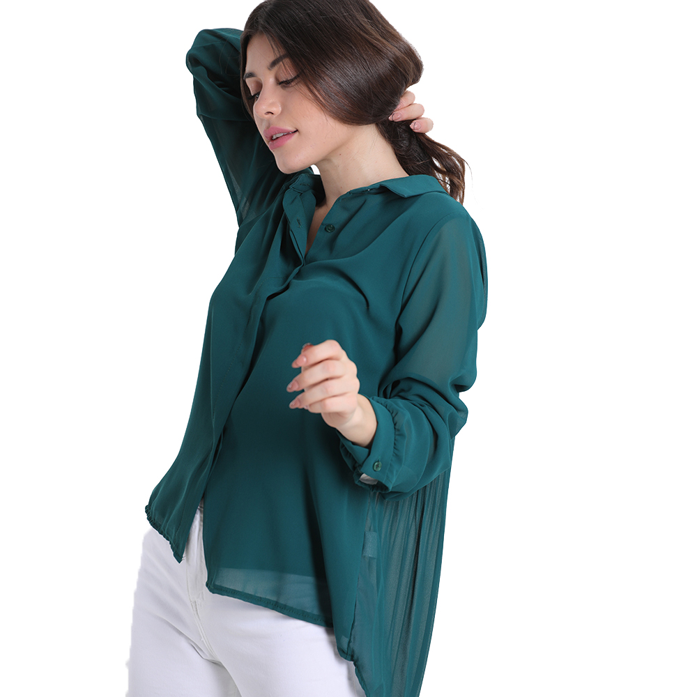 Γυναικείο Casual πουκάμισο πράσινο